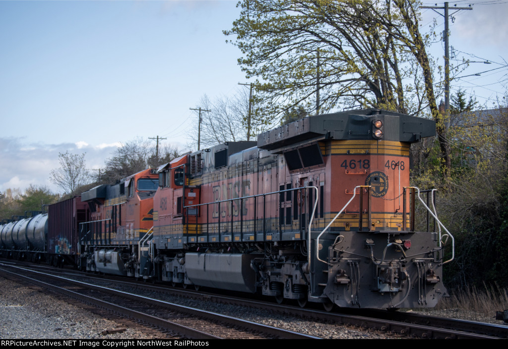 BNSF 4618 Rear